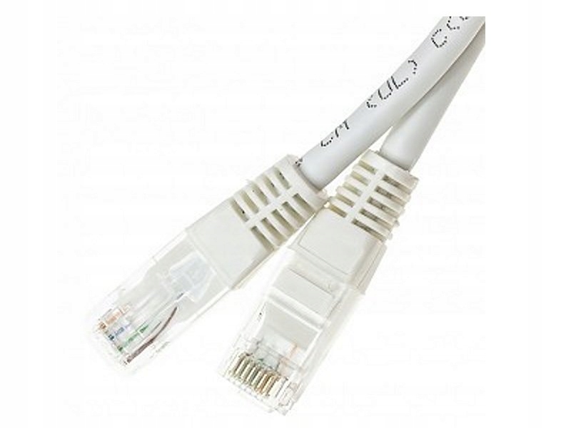 KABEL przewód UTP RJ45 kat. 6e 15,0m BIAŁY 54772