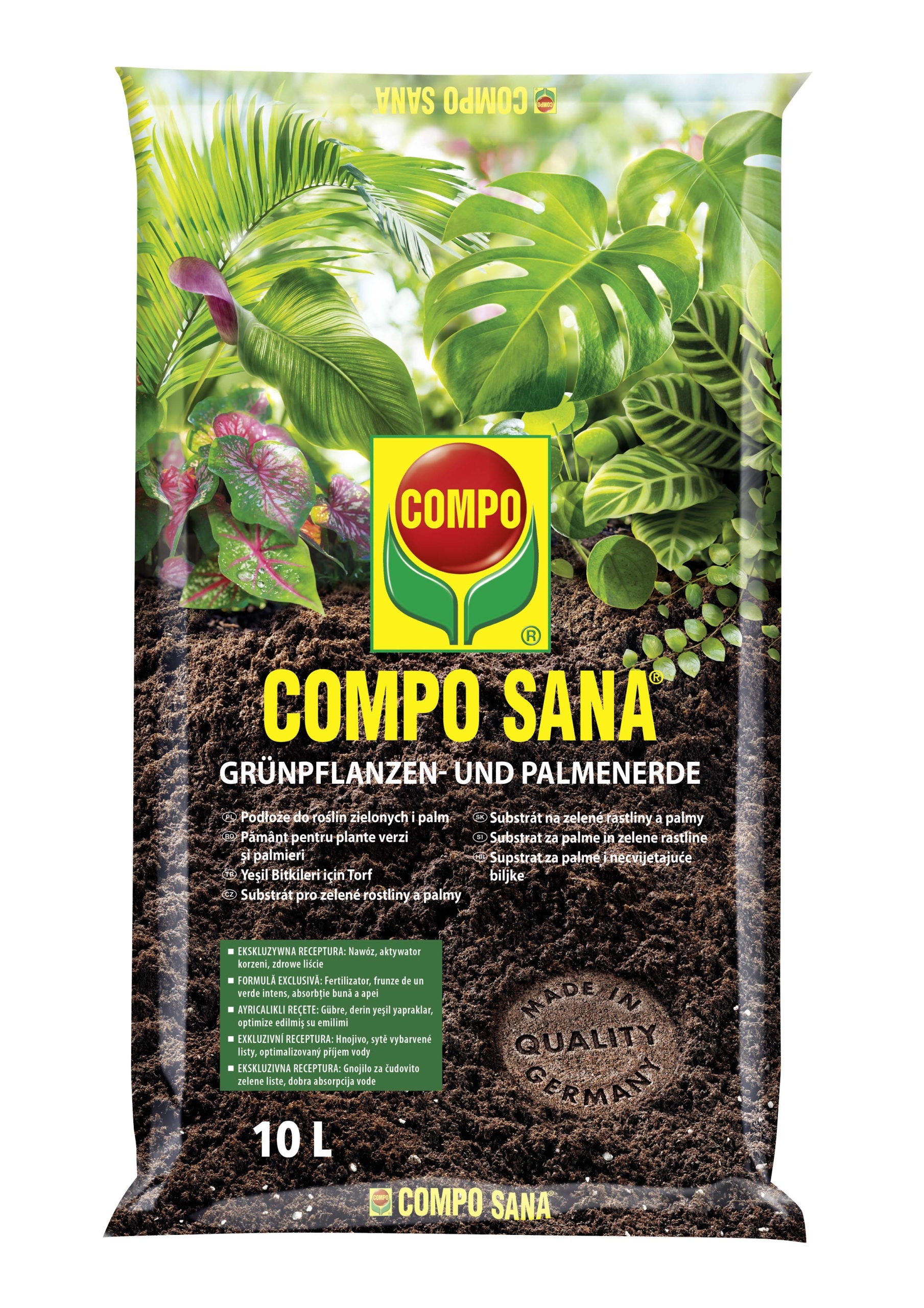 

Compo Ziemia Do Juk Palm Dracen Fikusów Paproci