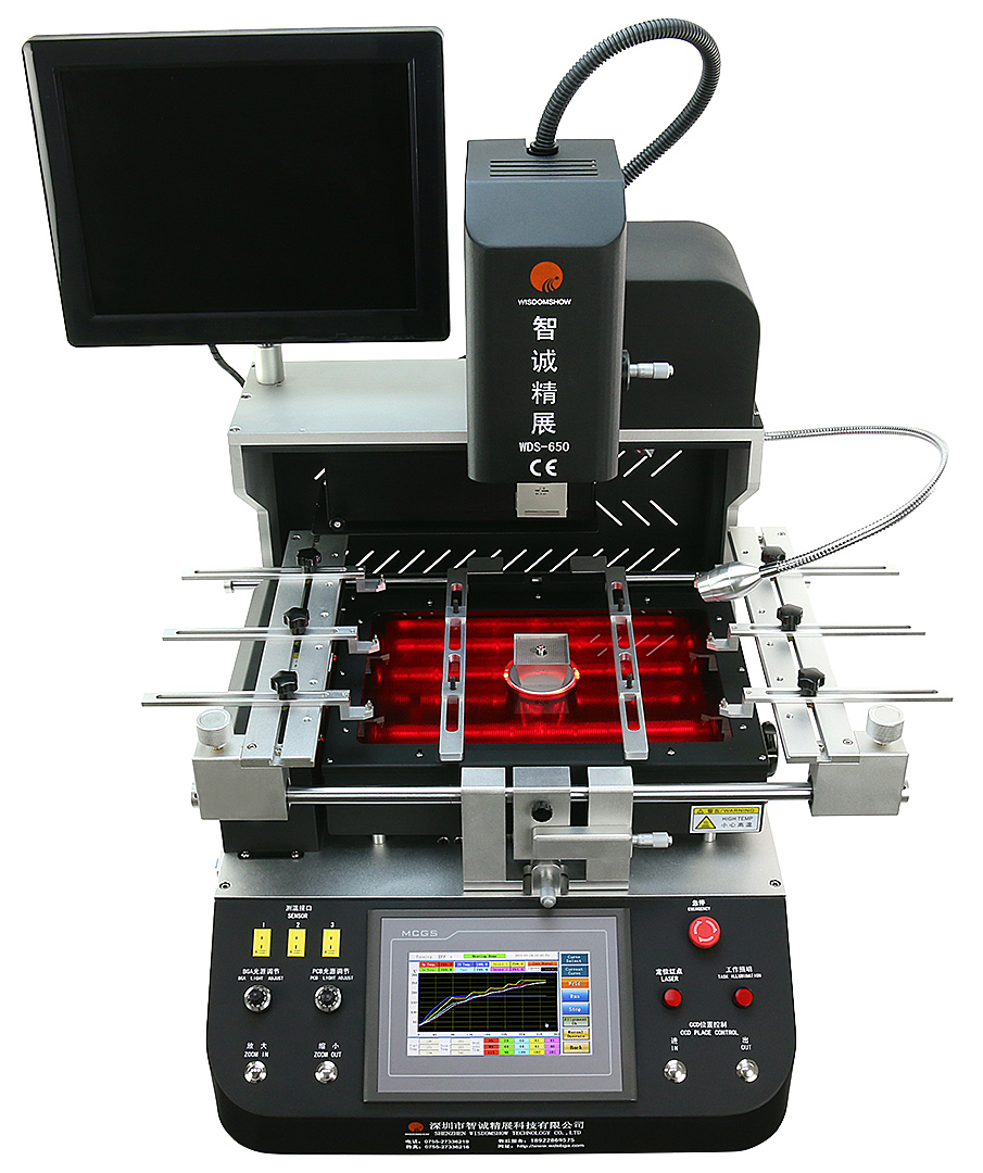 

Stacja Lutownicza Bga WDS650 2xHR+IR Split Vision