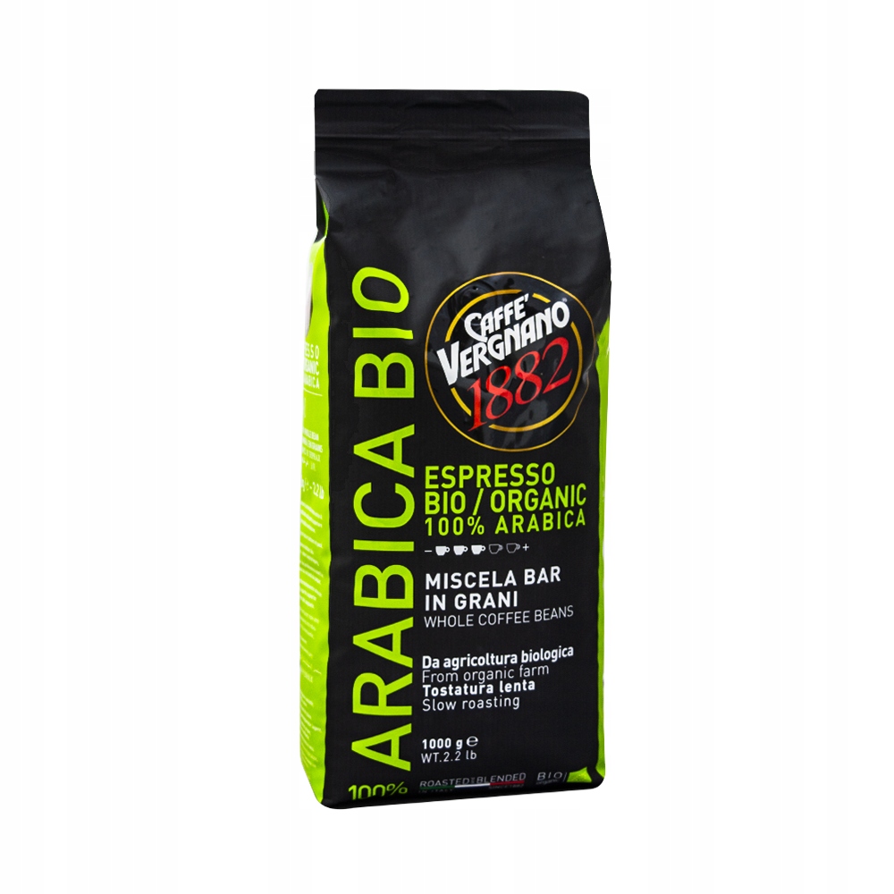 Kawa ziarnista Vergnano Arabica Bio 1000 g