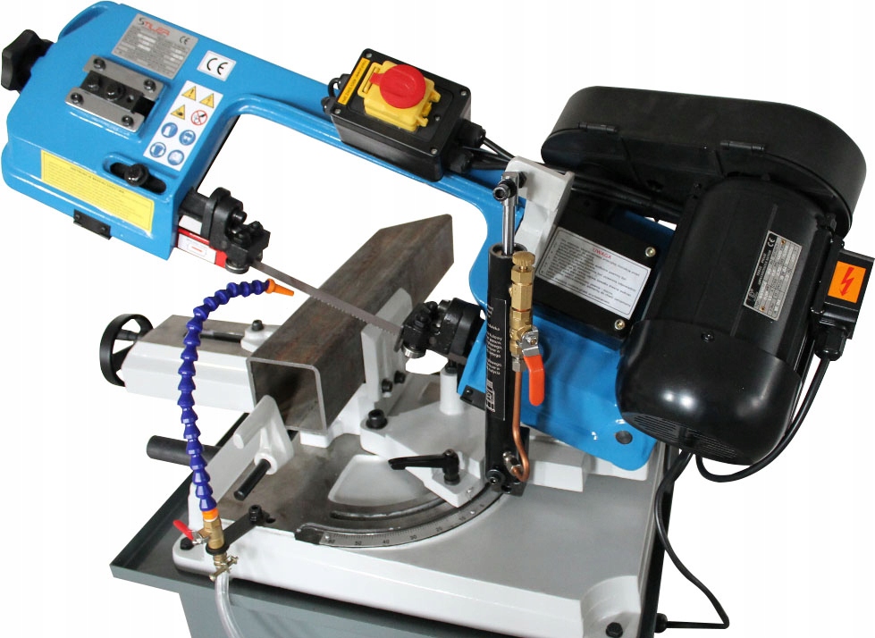 PIŁA TAŚMOWA DO METALU PRZECINARKA STILER 128HDRA 400V CHŁODZENIE + 3 TAŚMY Model BS 128 HDRA 400V