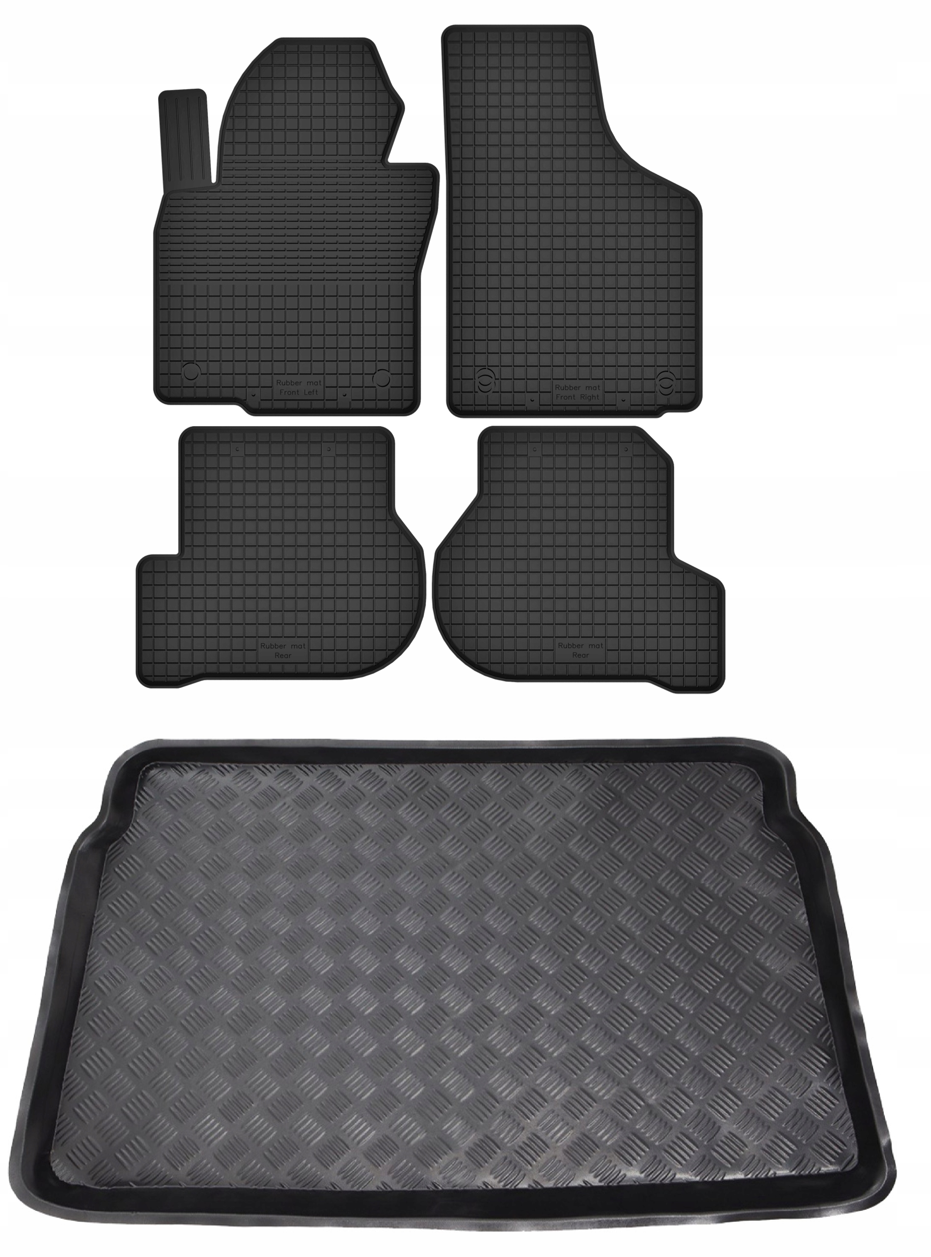 wycieraczki + bagażnik do: VW Golf Plus 2005-2014