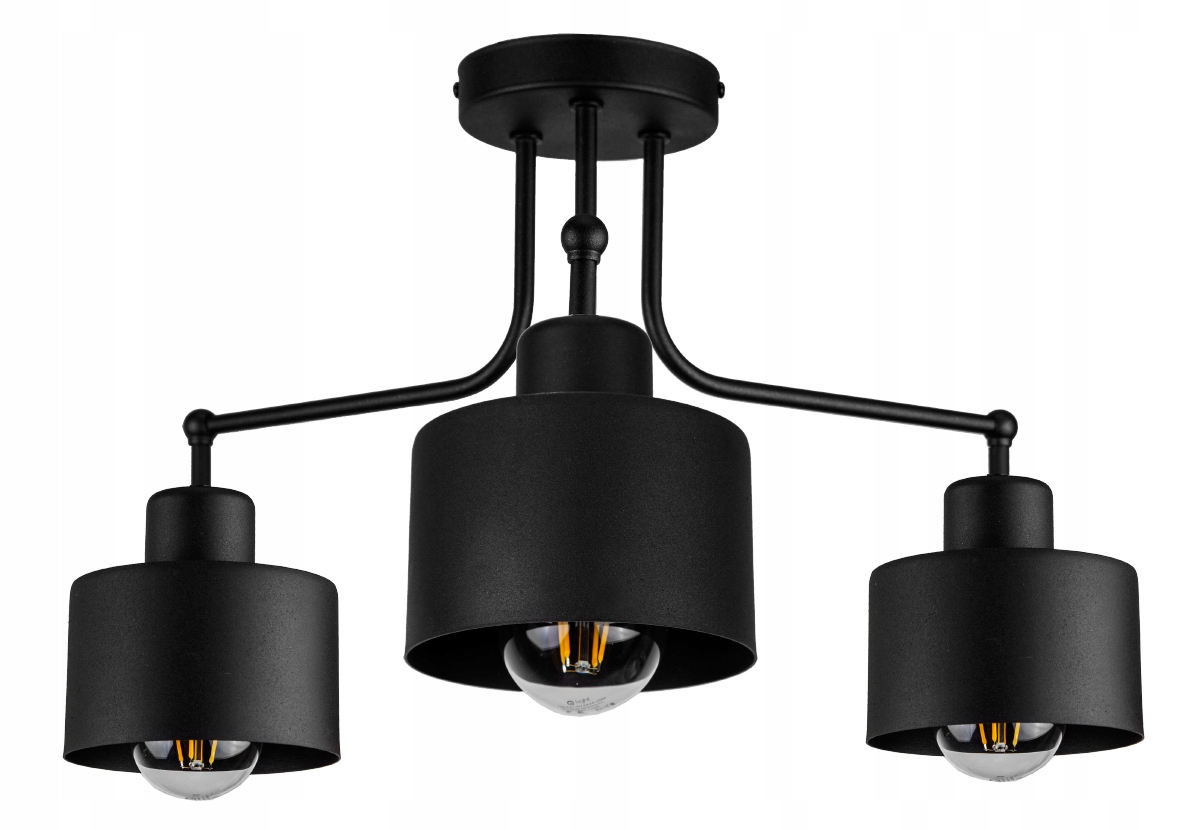

Lampa Wisząca Sufitowa Żyrandol Plafon Loft Edison