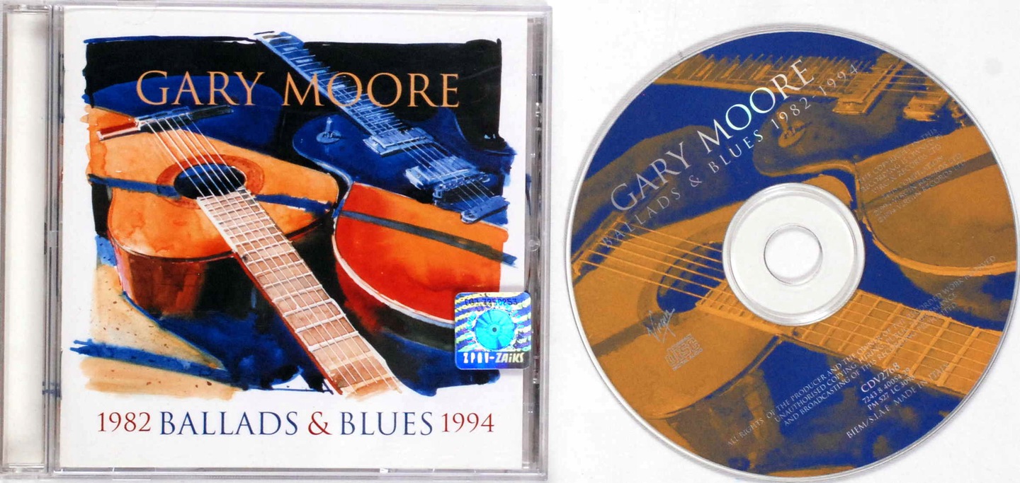 GARY MOORE BALLADS & BLUES 1 CD 1982 - 1994 Wytwórnia inna