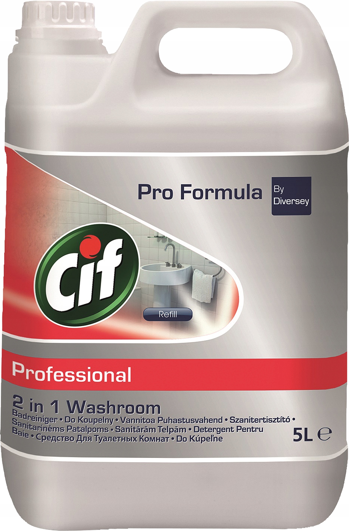 Levně Professional 2v1 čistič na koupelny