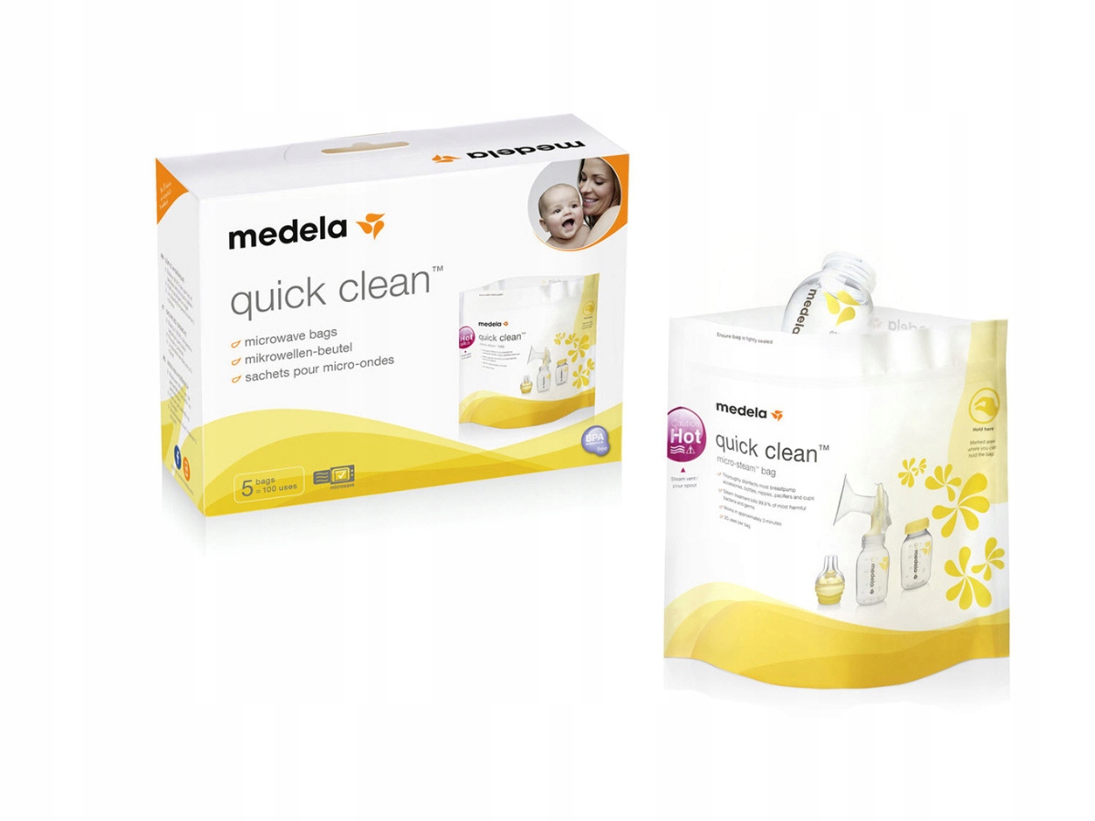 

Medela Torebki do dezynfekcji Quick Clean 5 szt.