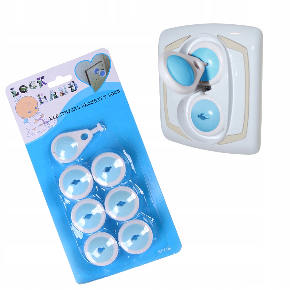 ЗАГЛУШКА ДЛЯ РОЗЕТКИ Заглушка 6 шт ЗАЩИТА