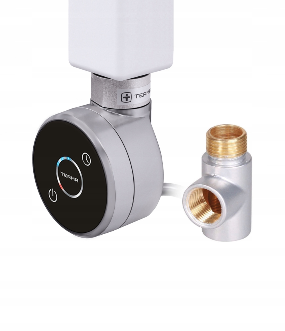 Terma Ohrievač Dry 400 W Silver satén; trojuholník