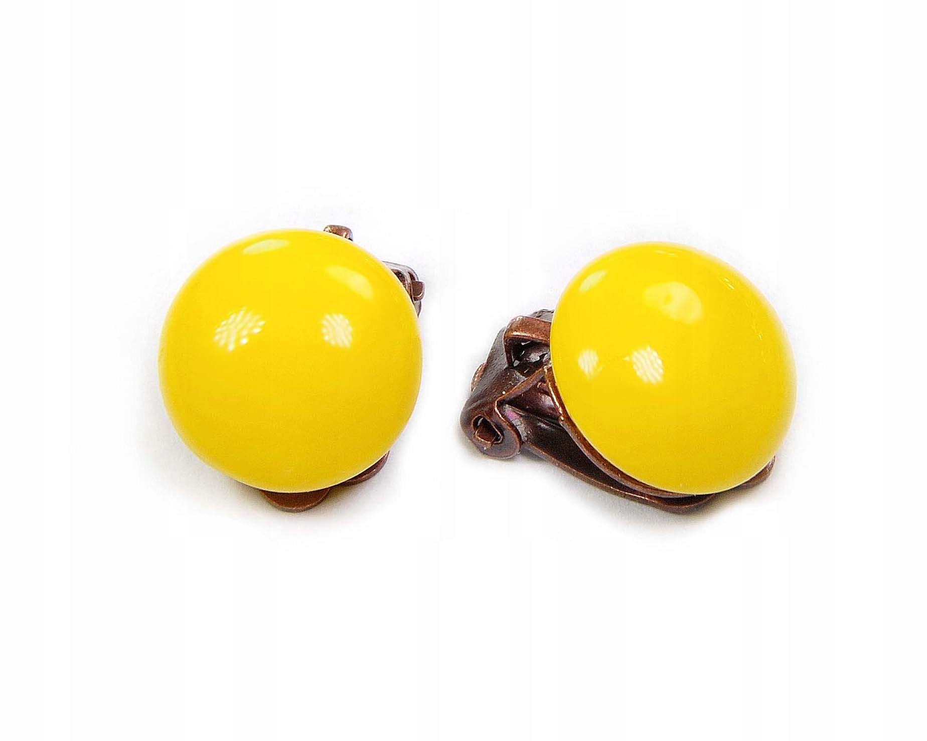 Klipsy białe perłowe okrągłe perły różne kolory CZESKIE JABLONEX klasyczne Rodzaj Wyrób jubilerski