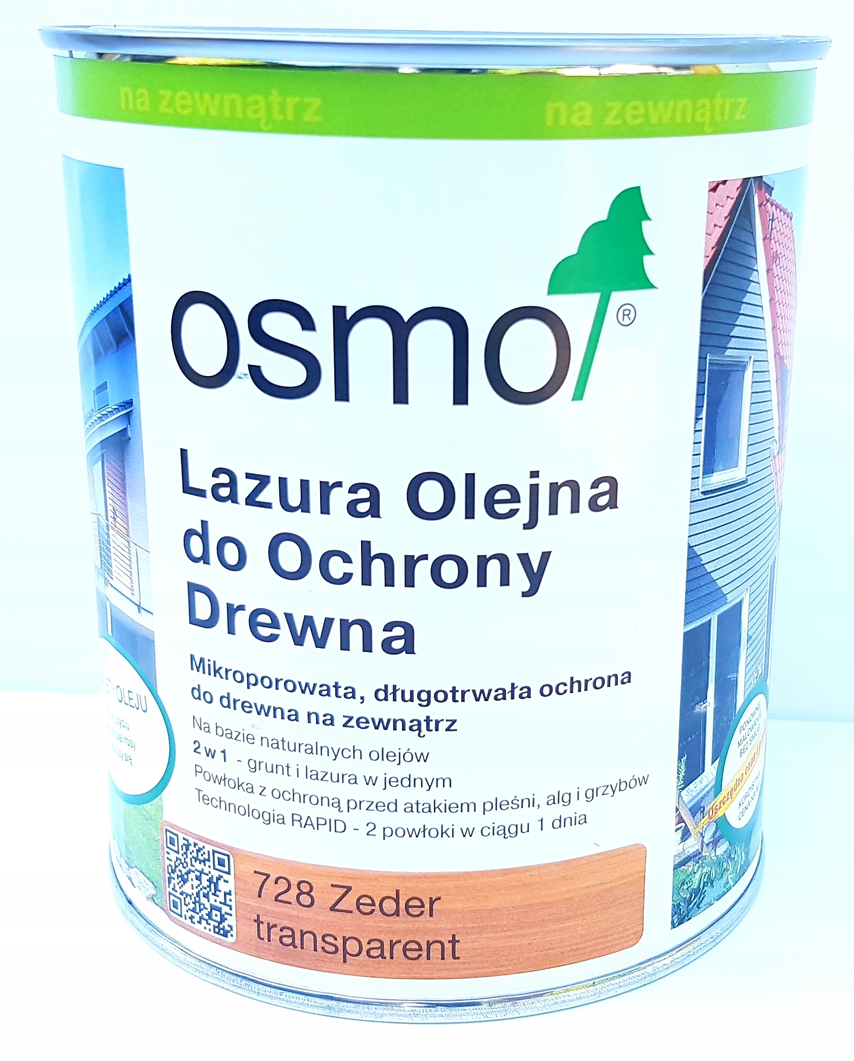 Osmo 728 Lazura Olej Lazurowy do Tarasów 25l Cedr