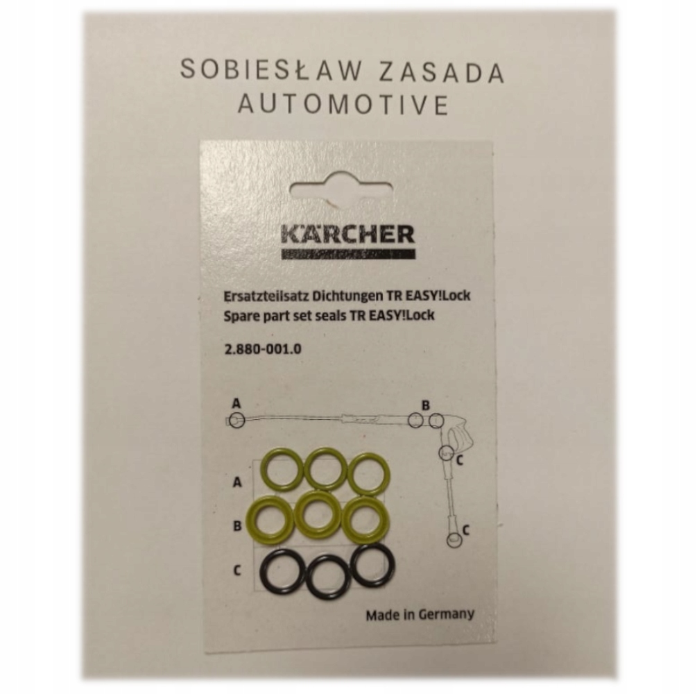 

Karcher zestaw uszczelek Easy!lock