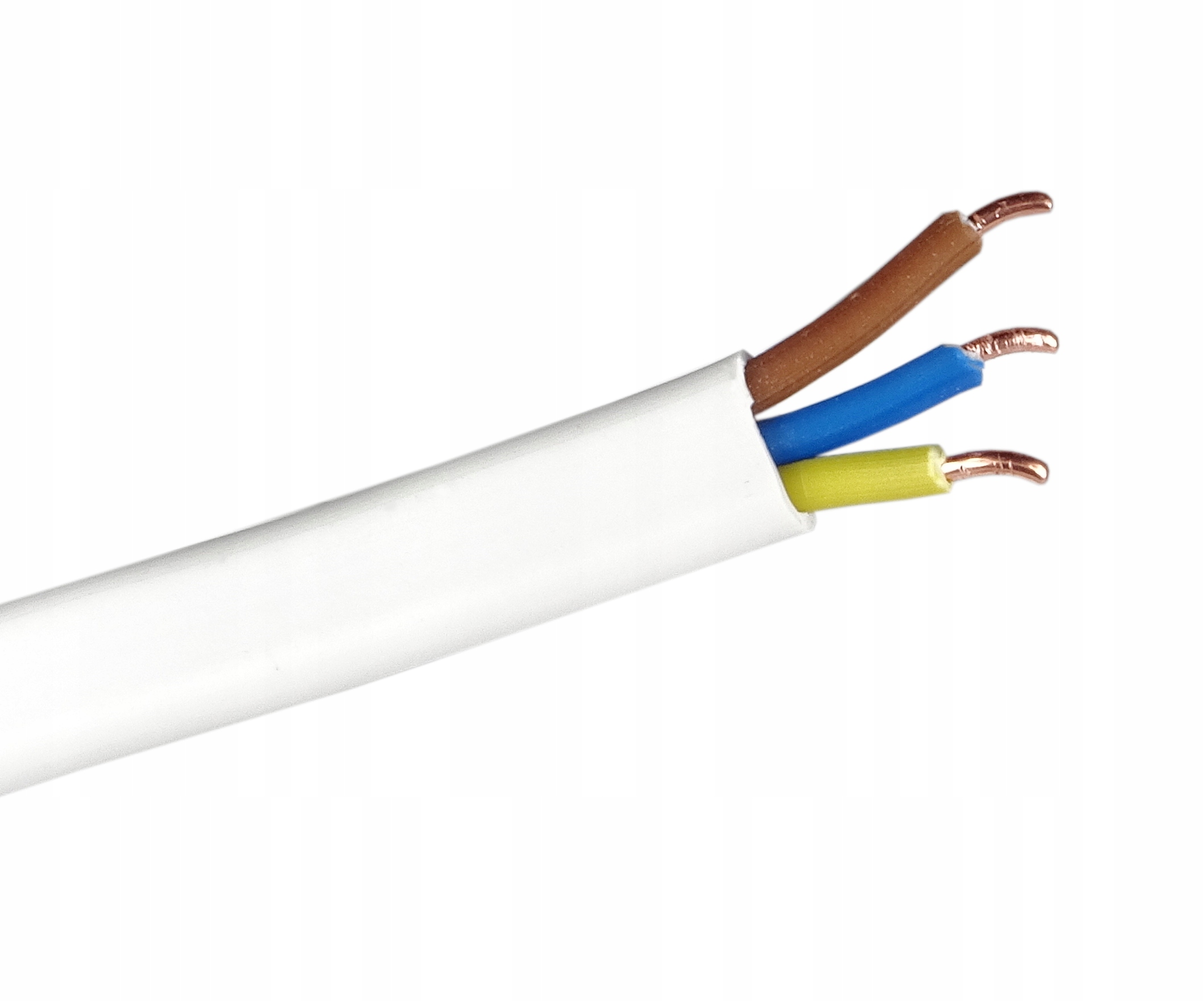Elektrický kulatý kabel Elektrokabel 3 x 1,5 mm za 22 Kč - Allegro