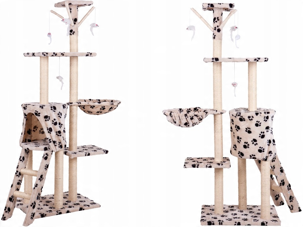

Drapak Domek Dla Kota Legowisko Drzewo Wieża 138cm