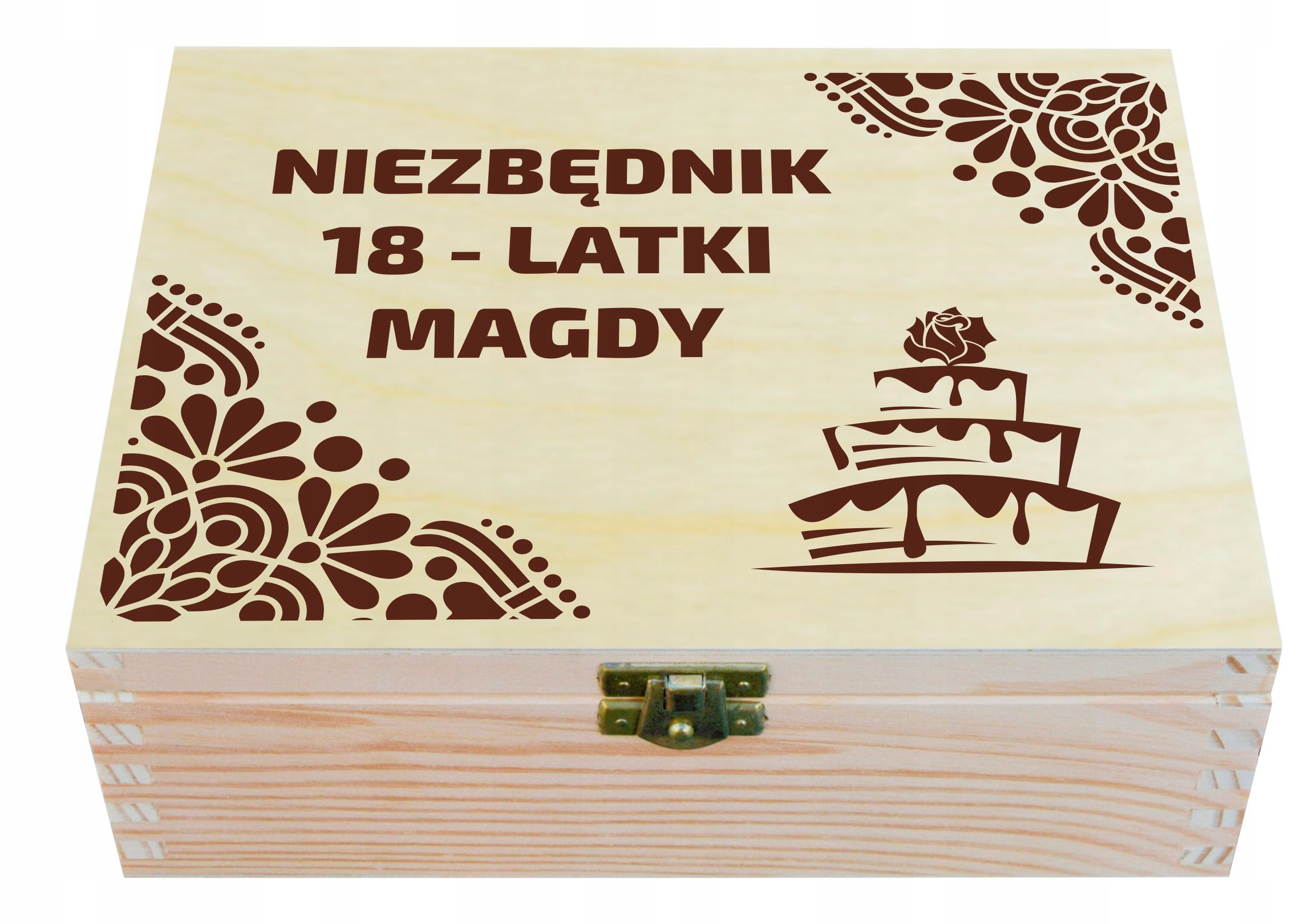 

Pudełko Na 18 30 40 50 Urodziny Niezbędnik