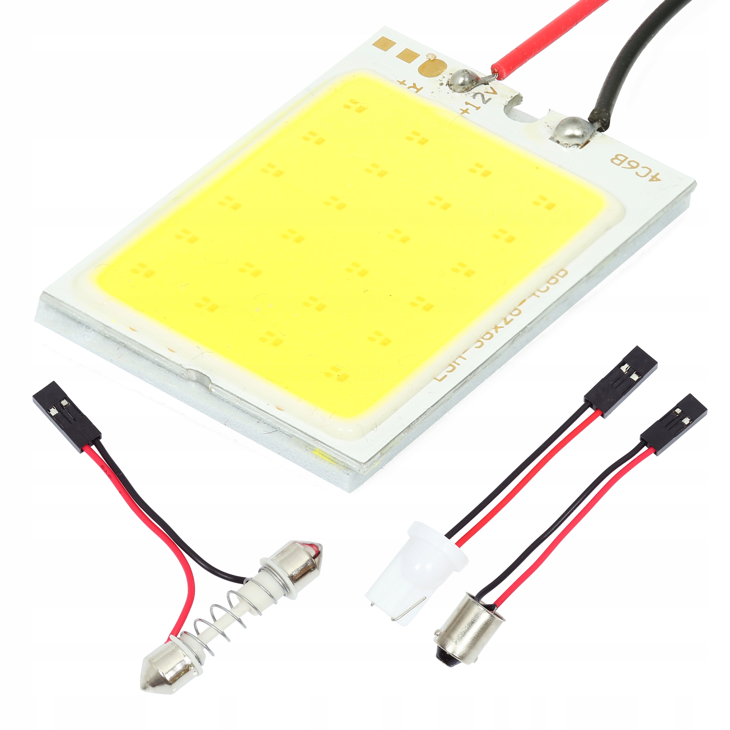 

Panel Moduł Led Cob 24chip W5W C5W C10W T4W pasek