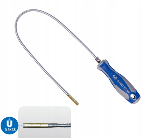 KING TONY CHWYTAK GIĘTKI z MAGNESEM 300MM MAGNES