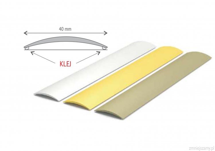 

Listwa Progowa Apk 40 mm Aluminiowa 100 cm