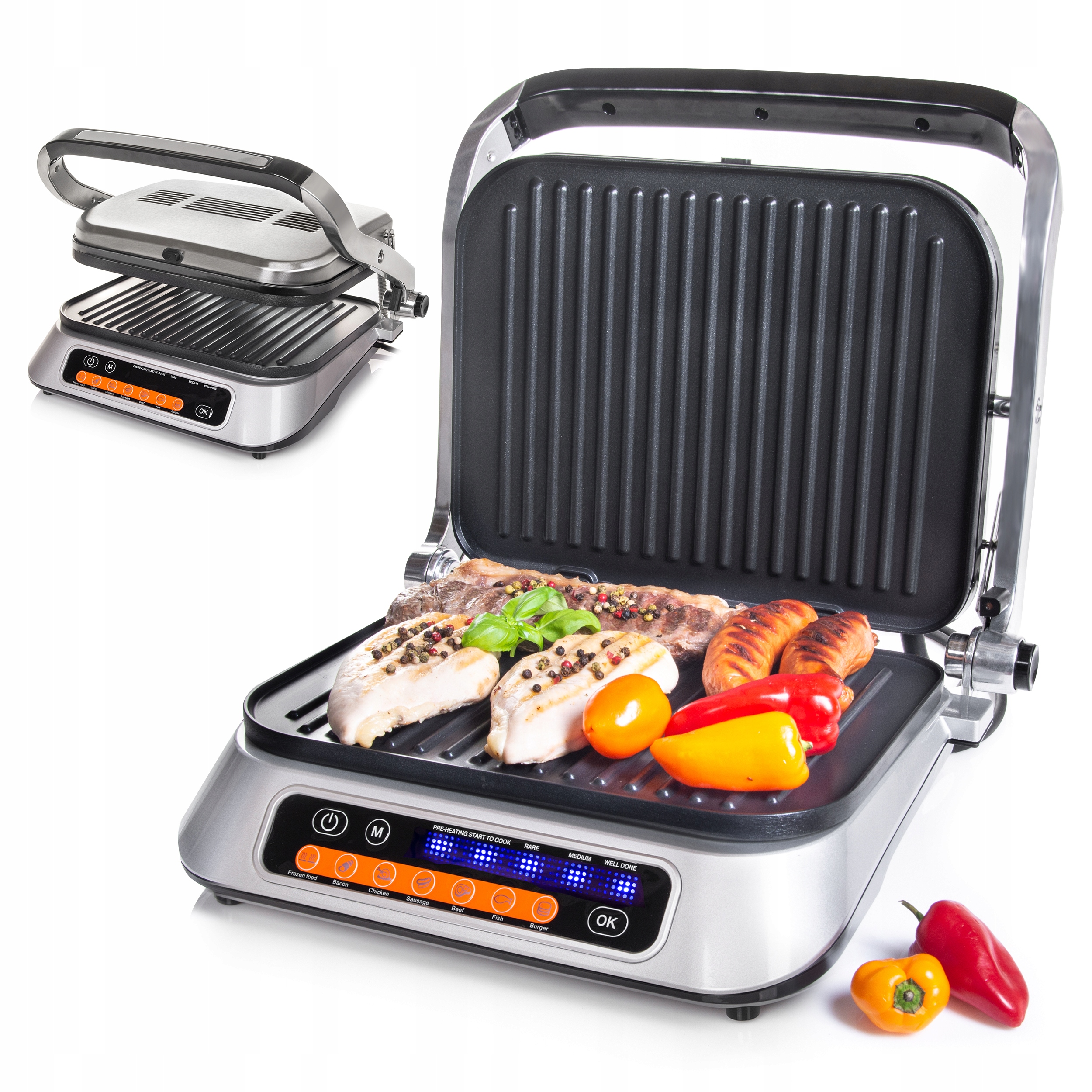 

Grill Elektryczny Inteligentny Programy Fit First
