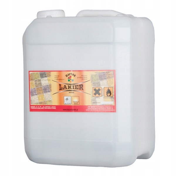 

Lakier Do Drewna Nitro Bartek 10L Połysk