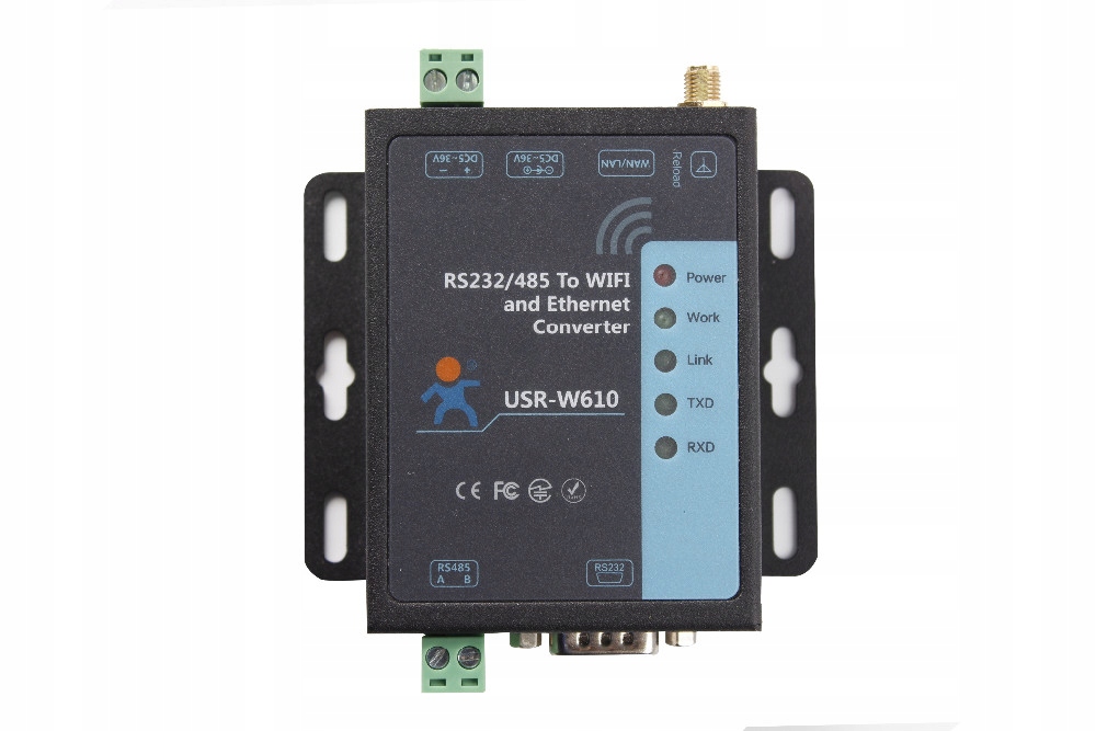 Usr-w610 RS232 и RS485 конвертер для WiFi / Ethernet
