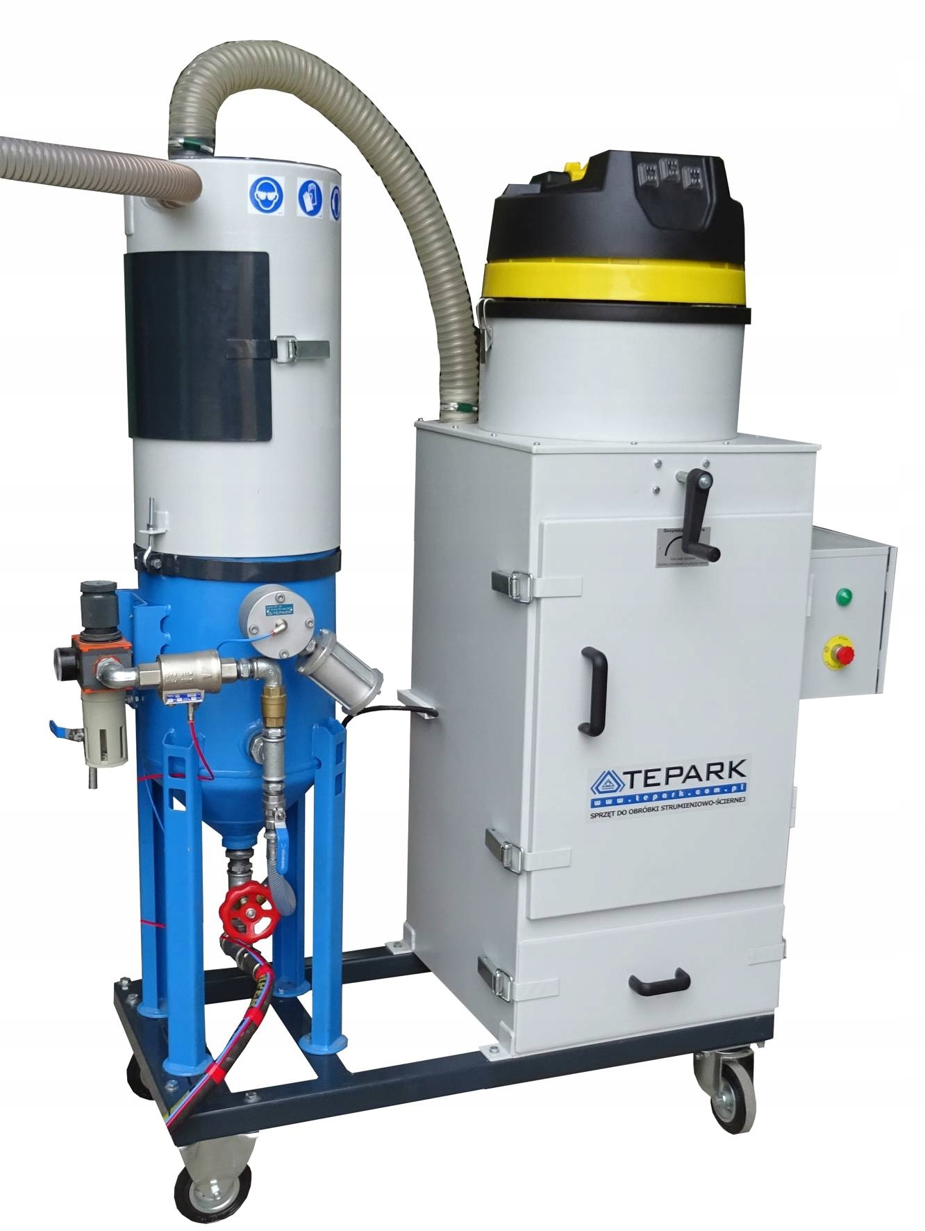 Piaskarka bezpylowa FK KO 25 Brand Tepark