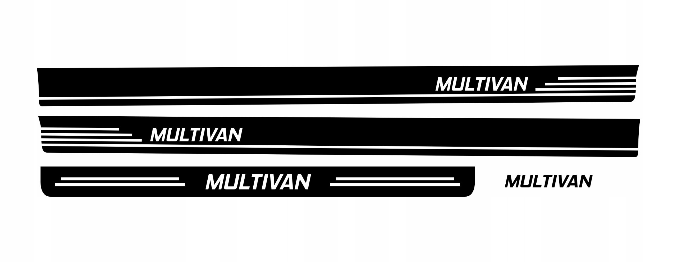 NAKLEJKI PASY VOLKSWAGEN T5 T6 MULTIVAN 2009 2019
