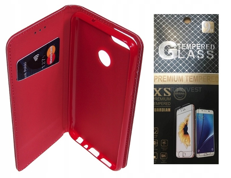 

Etui Klapka Book Magnet do Huawei P Smart + Szkło