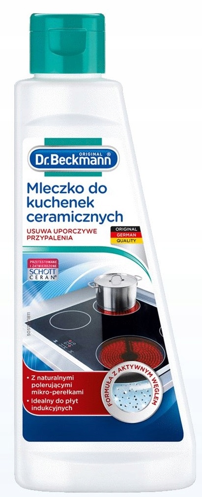 

Dr.beckmann kuchenka ceramiczna,indukcyjna mleczko