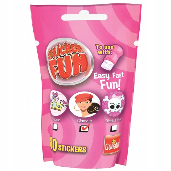 

Goliath Naklejko Stempelki Sticker Fun 80 naklejek