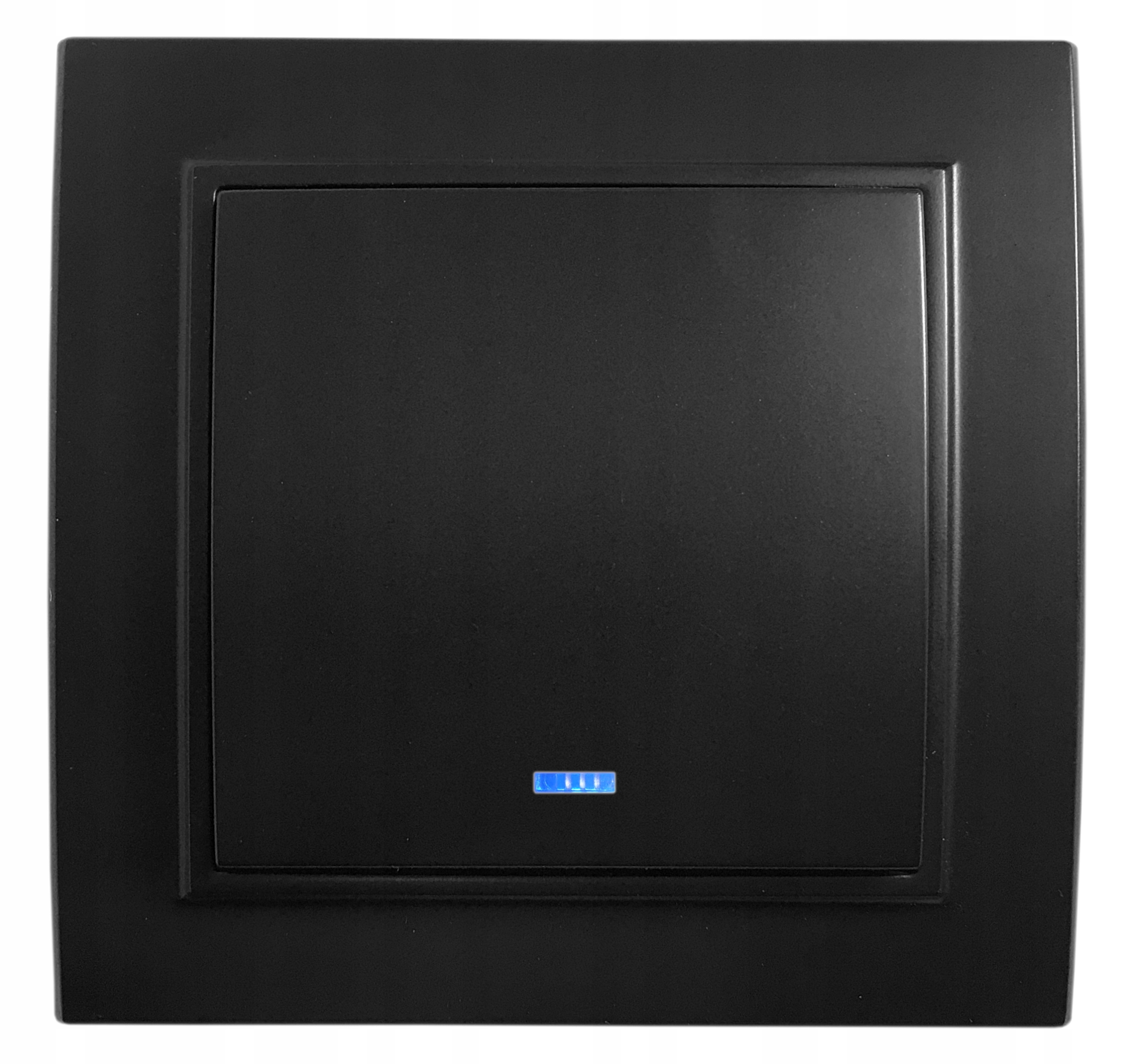 QUADRA WŁĄCZNIK KRZYŻOWY PODŚWIETLANY CZARNY MAT EAN (GTIN) 5900378911524