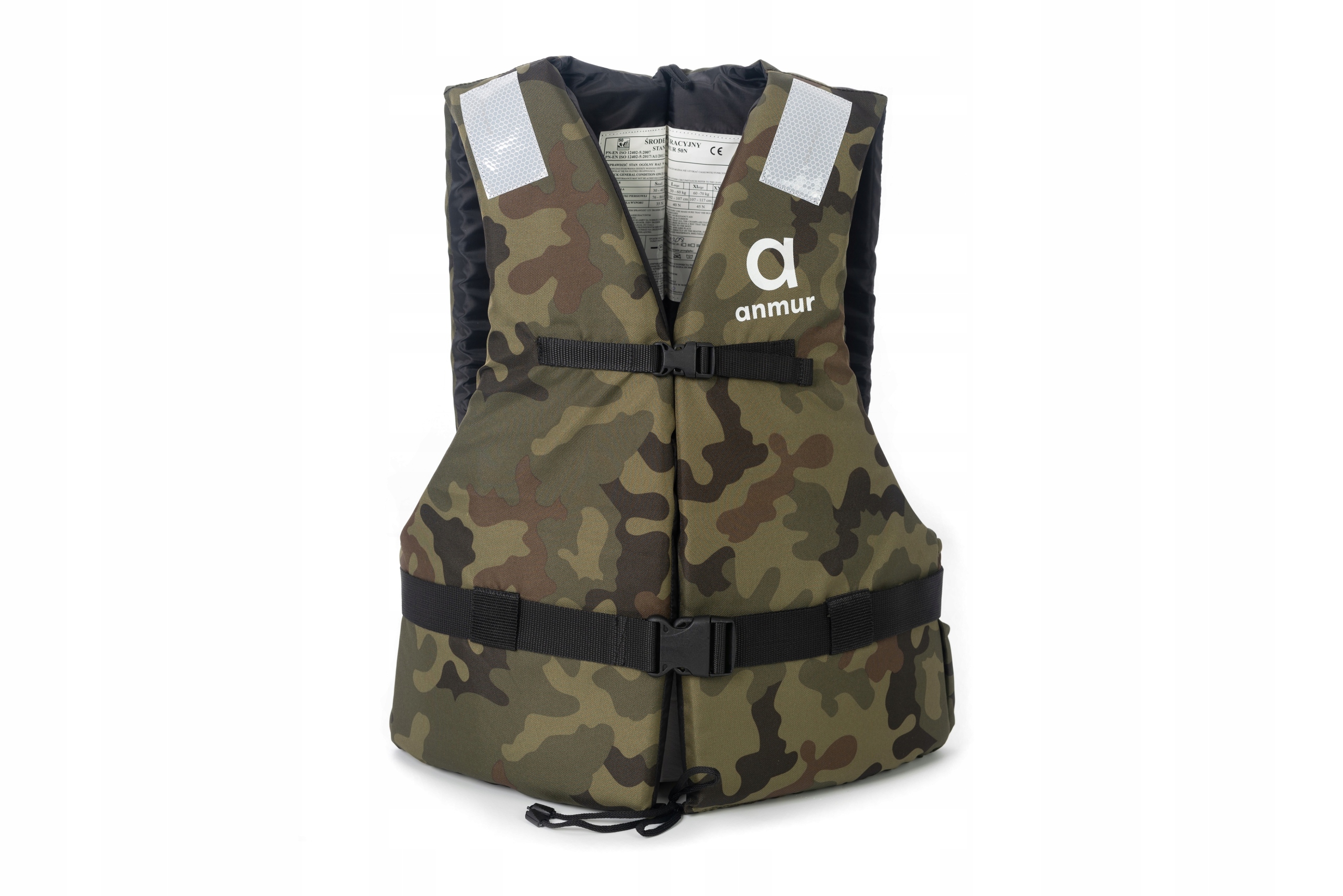 

Kamizelka kapok asekuracyjna ratunkowa XL moro