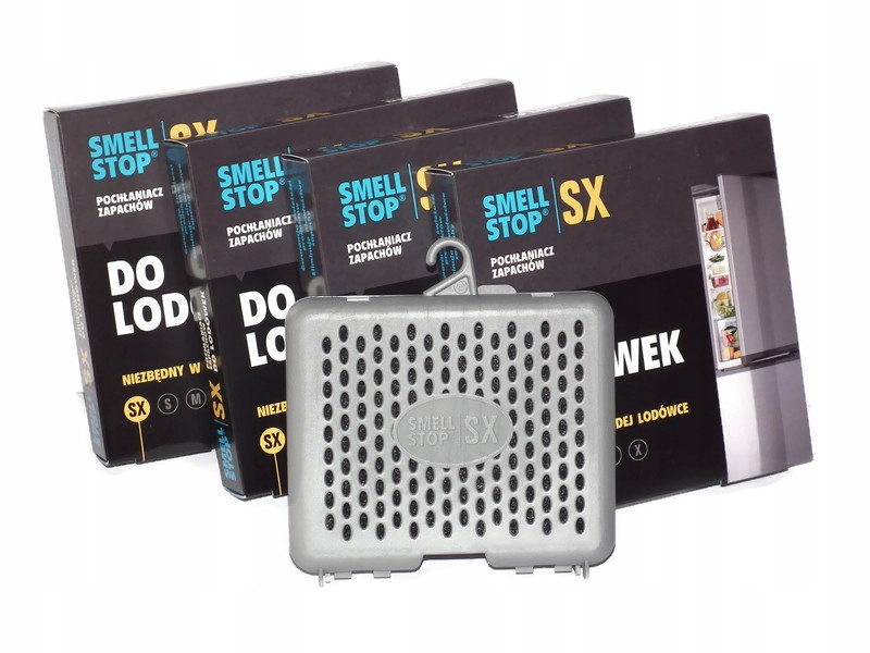 4x POCHŁANIACZ zapachów do chłodziarek SX