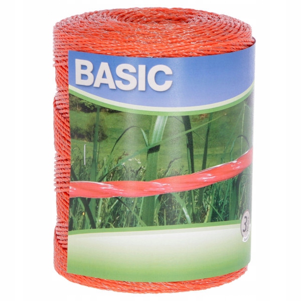 

Plecionka Linka Splotka Pastuch Basic 500 M Pomara