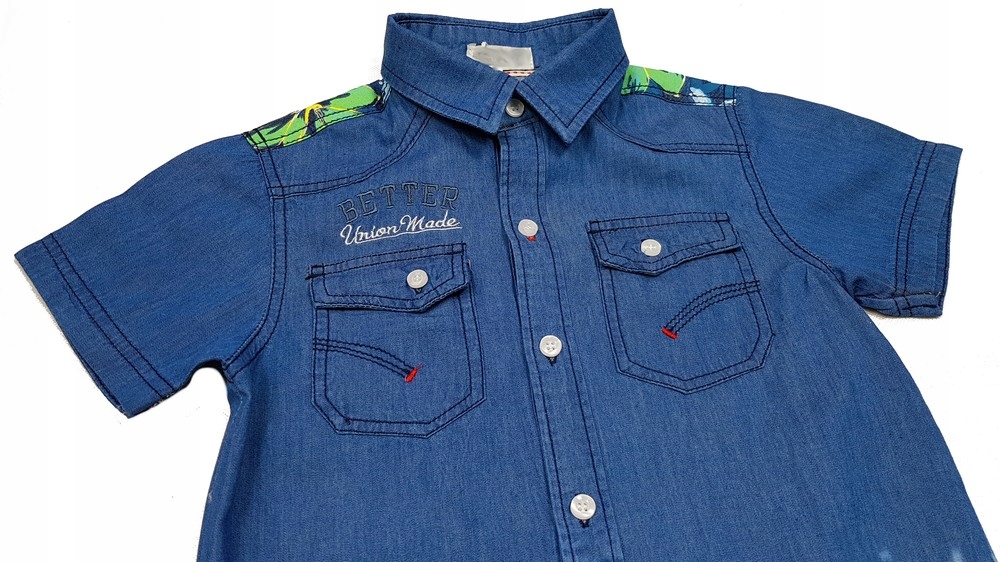 KOSZULA jeans BETTER r 14 - 152/158 cm cieniowana Marka Inna marka