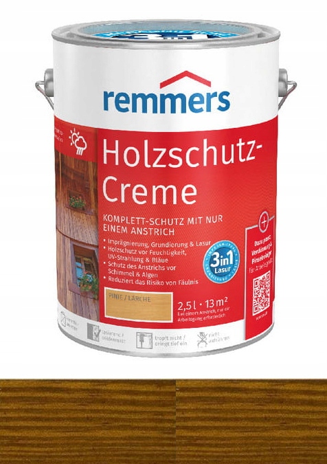Remmers impregnat,lazura drewna krem Orzech
