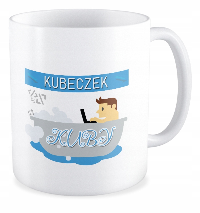 

Kubek prezent Informatyka + Twoje Imię Dużo Wzorów