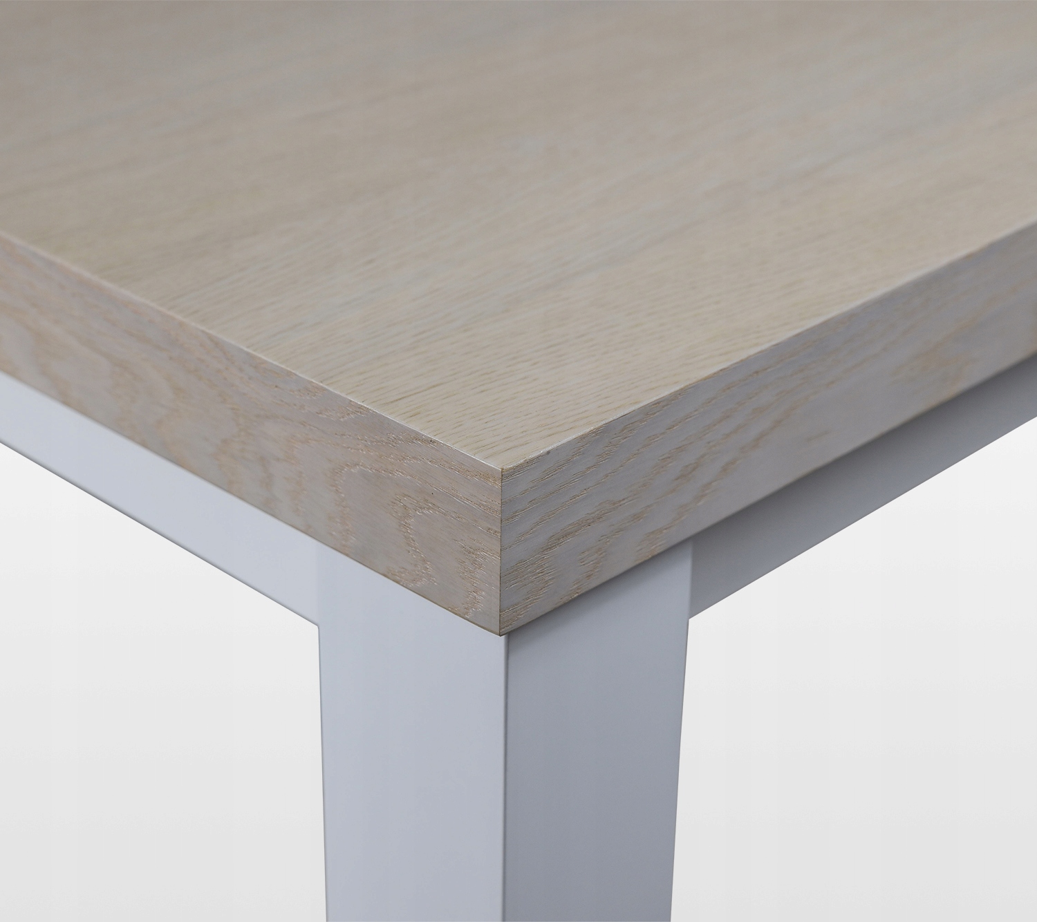 Stół 160*90 rozkładany 240 + krzesła Fornir Dębowy Szerokość stołu 90 cm