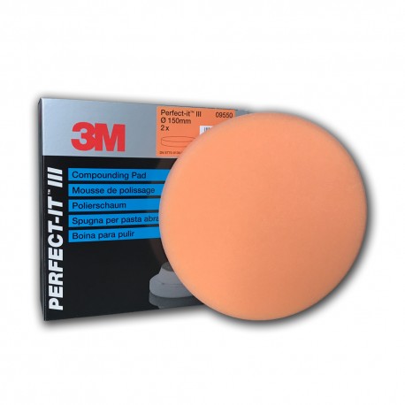 3M Leštiaca Špongia Oranžová 09550 Na Suchý Zips 150 mm