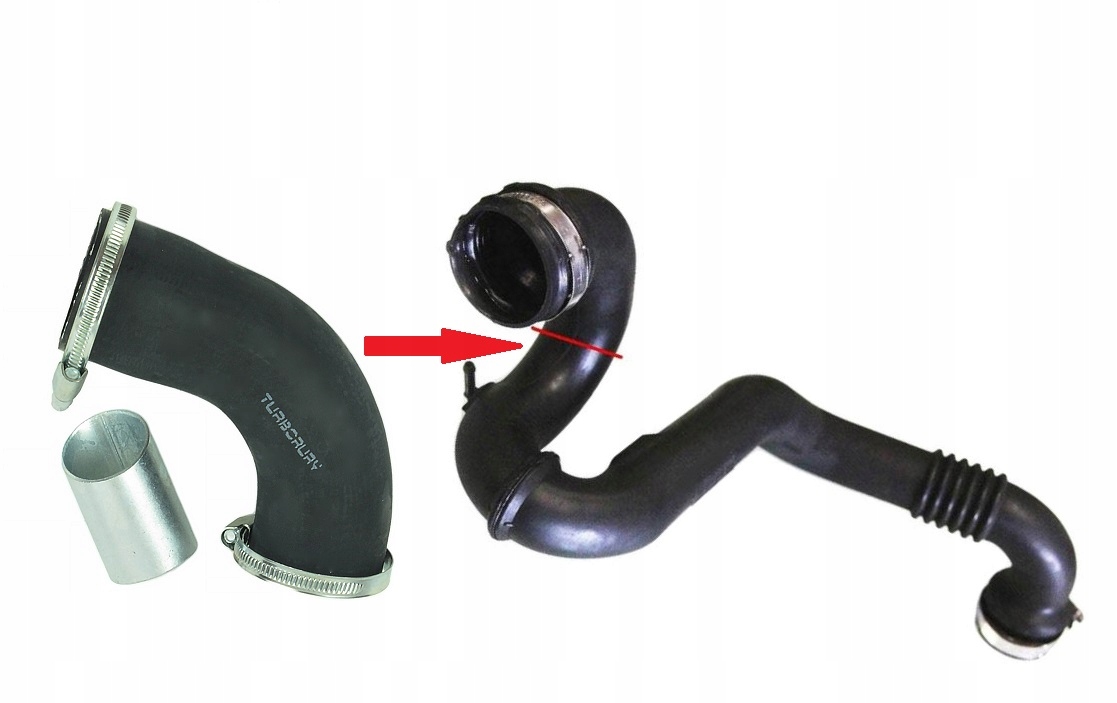 2506700023137 - Шланг интеркулера RENAULT LAGUNA II 2.0 DCi