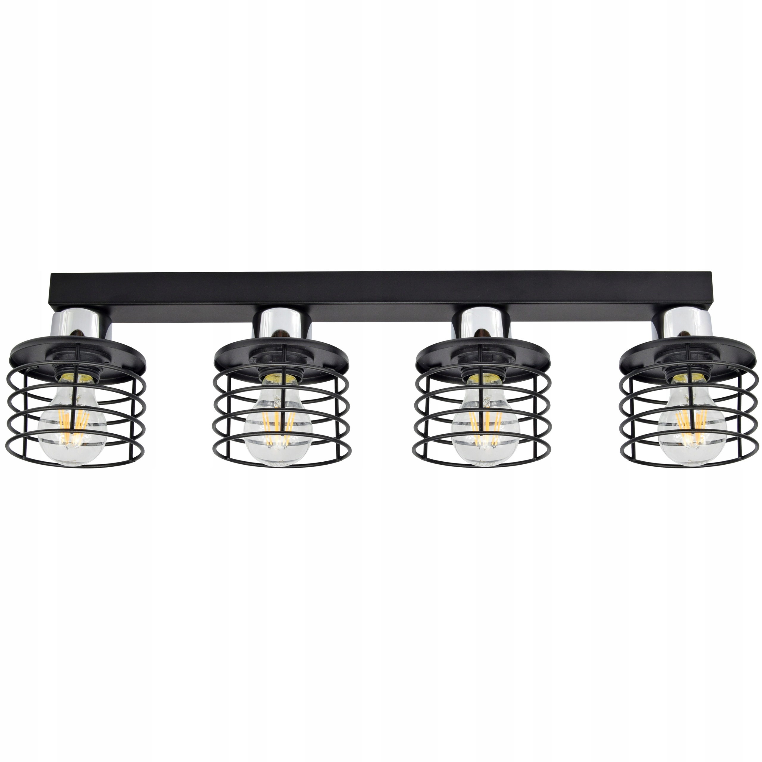 

Lampa Żyrandol Plafon Led Sufitowa Vigo Chrom E27