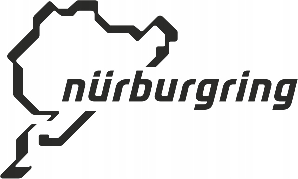 

Nurburgring naklejka 10 x 6 cm
