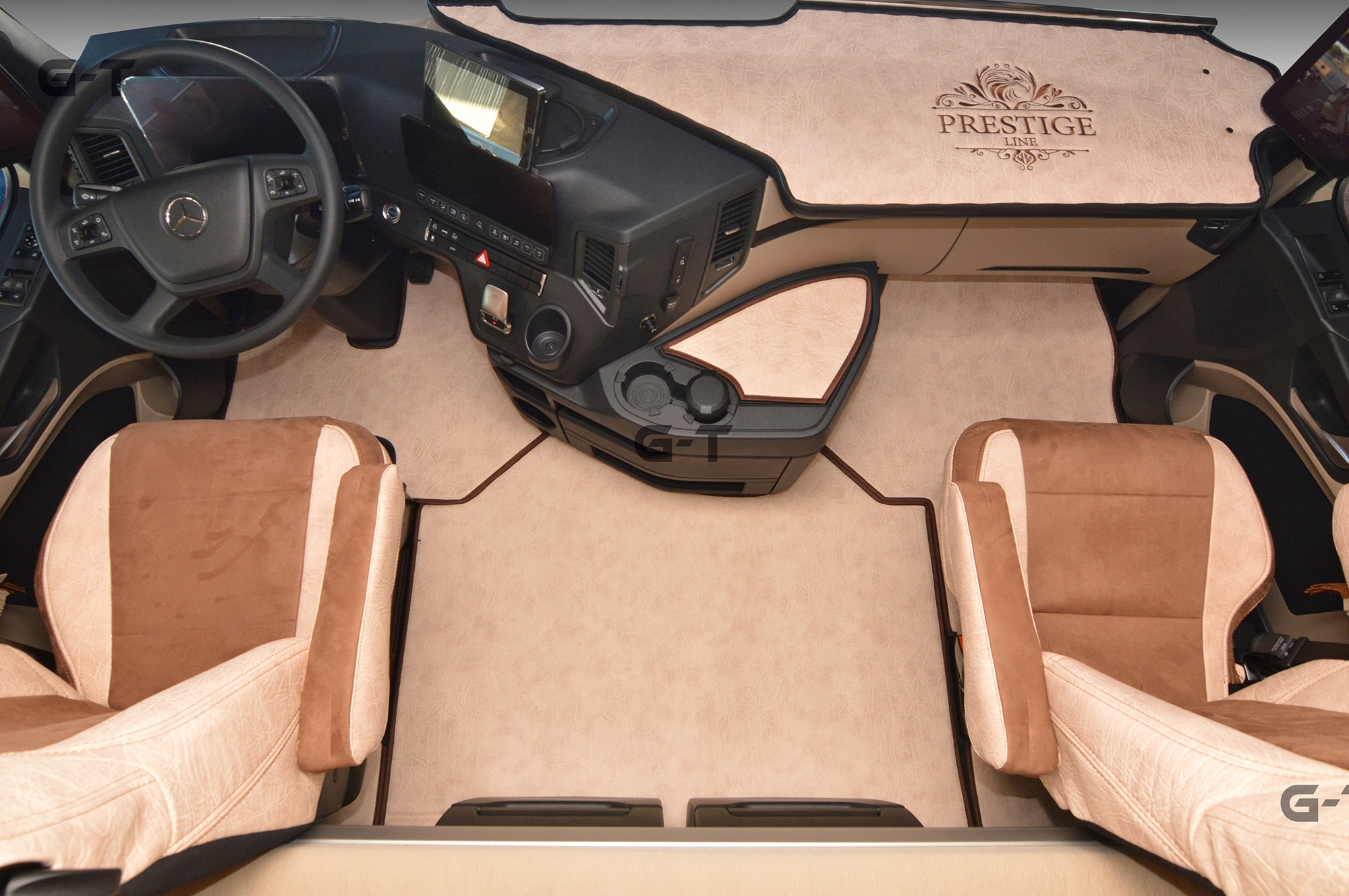 ZASŁONY PLISOWANE PRESTIGE LINE MERCEDES ACTROS Producent części GIZ-TRANS