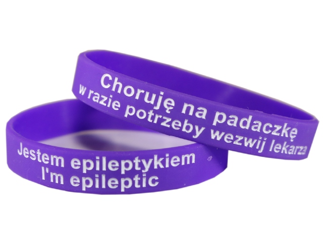 

Bransoletka dla epileptyka Epilepsja Padaczka 180