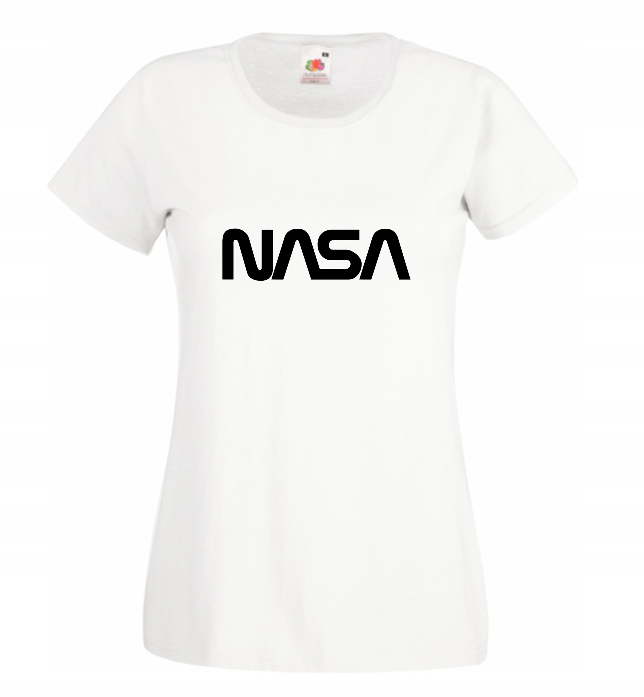 

Koszulka damska z nadrukiem Nasa Logo r S