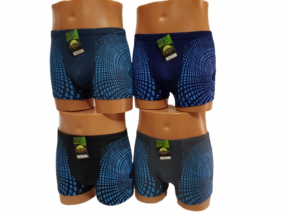 10 x BAMBUSOWE ANTYBAKTERYJNE BOKSERKI MĘSKIE M Rozmiar M