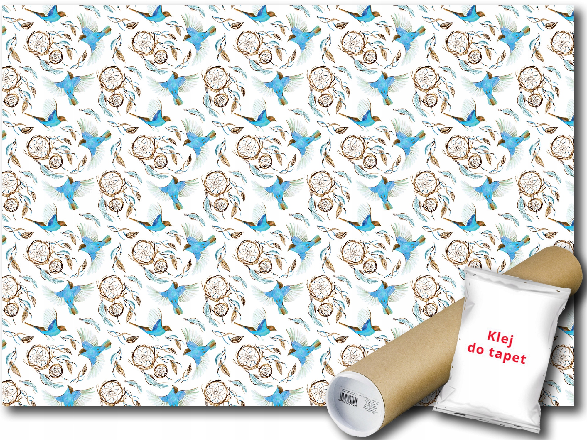 Fototapeta Modrá Vták 23D F4XL 416x290 F10724