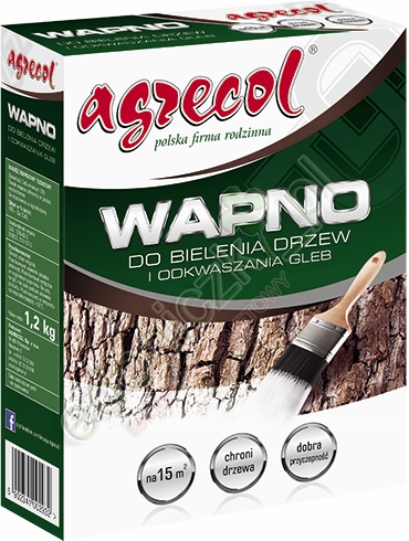 

Wapno Do Bielenia Drzew I Odkwaszania Gleb 1,2kg