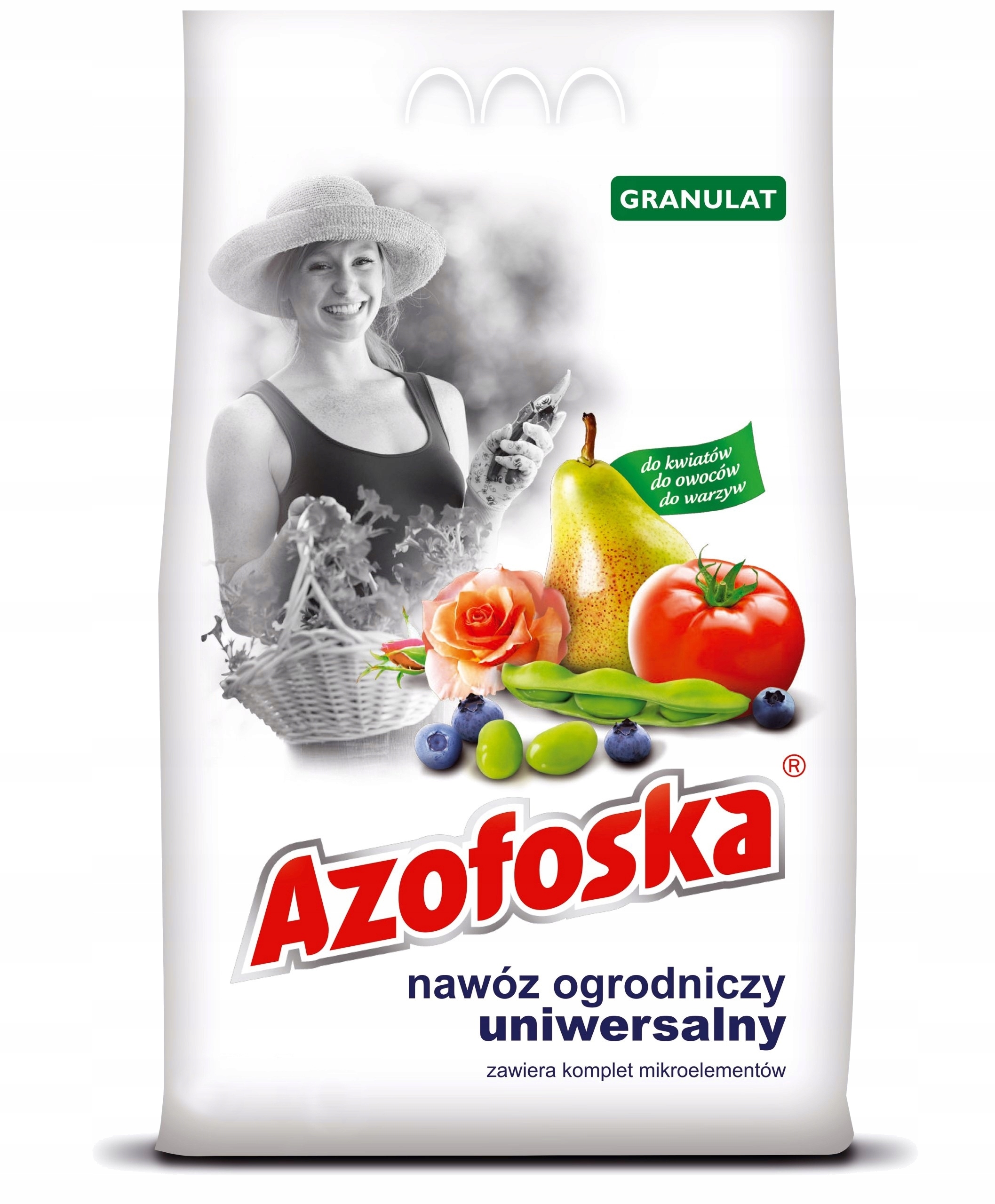 AZOFOSKA 5KG NAWÓZ UNIWERSALNY DO ROŚLIN OGRÓD DOM BALKON