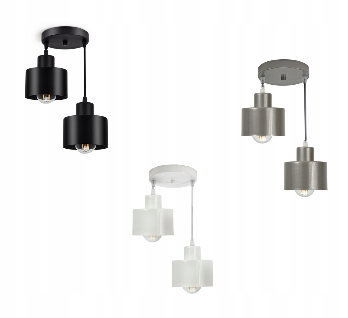 LAMPA SUFITOWA PLAFON ŻYRANDOL LOFT EDISON LED Kolekcja brak