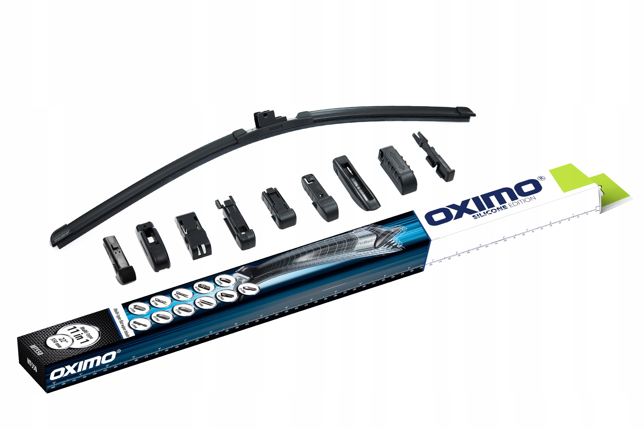 

Wycieraczka Płaska Oximo Multi Adapter 550mm